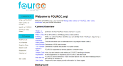 Desktop Screenshot of fourcc.org